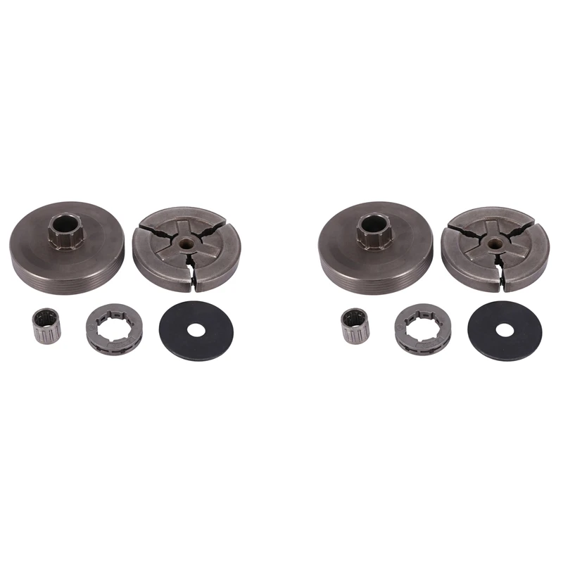 2X Clutch Drum & Clutch & Sprocket Rim & Needle Bearing Fit For Chinese Chainsaw 4500 5200 5800
2X Clutch Drum & Clutch & Sprocket Rim & Needle Bearing Fit For Chinese Chainsaw 4500 5200 5800