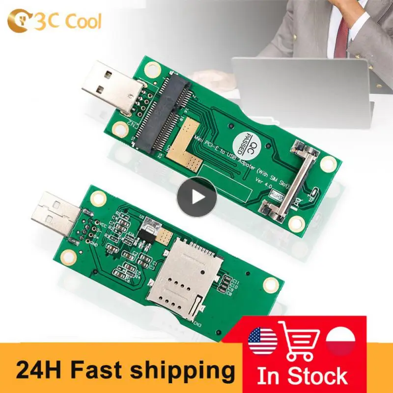 Mini To Usb Adapter 2.0 Usb Pci-e Card 3g/4g For Huawei Em730 With Sim Card Slot Wireless For Wwan/lte Module For Samsung Zte
Mini To Usb Adapter 2.0 Usb Pci-e Card 3g/4g For Huawei Em730 With Sim Card Slot Wireless For Wwan/lte Module For Samsung Zte