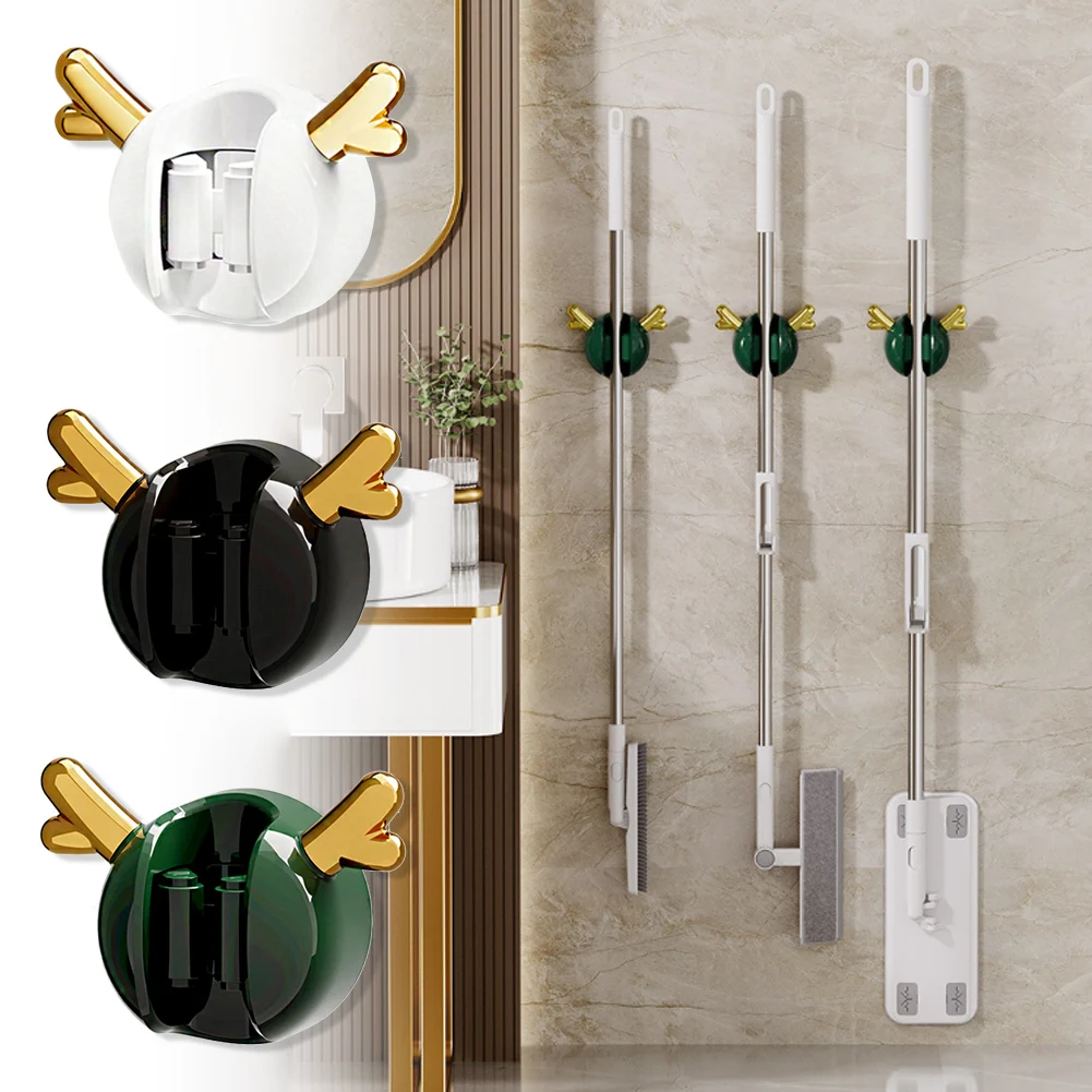 Multi-Purpose Hooks Mop Holder Wall Mounted Mop Organizer Broom Hanger Hook Bathroom Waterproof Wall Hook Self-Adhesive 1Pcs
Multi-Purpose Hooks Mop Holder Wall Mounted Mop Organizer Broom Hanger Hook Bathroom Waterproof Wall Hook Self-Adhesive 1Pcs
