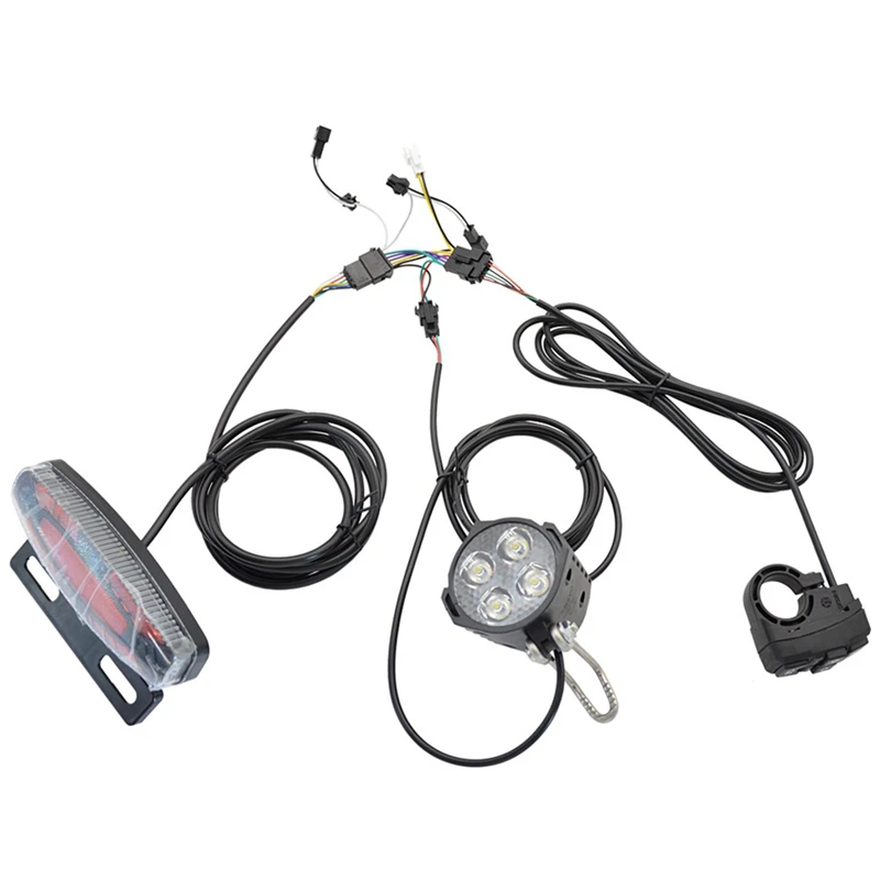 Electric Latest 24V-48V Headlight Front Tail Rear Lights LED Night Ebike Light Head Light Lamp Cycling Ebike
Electric Latest 24V-48V Headlight Front Tail Rear Lights LED Night Ebike Light Head Light Lamp Cycling Ebike