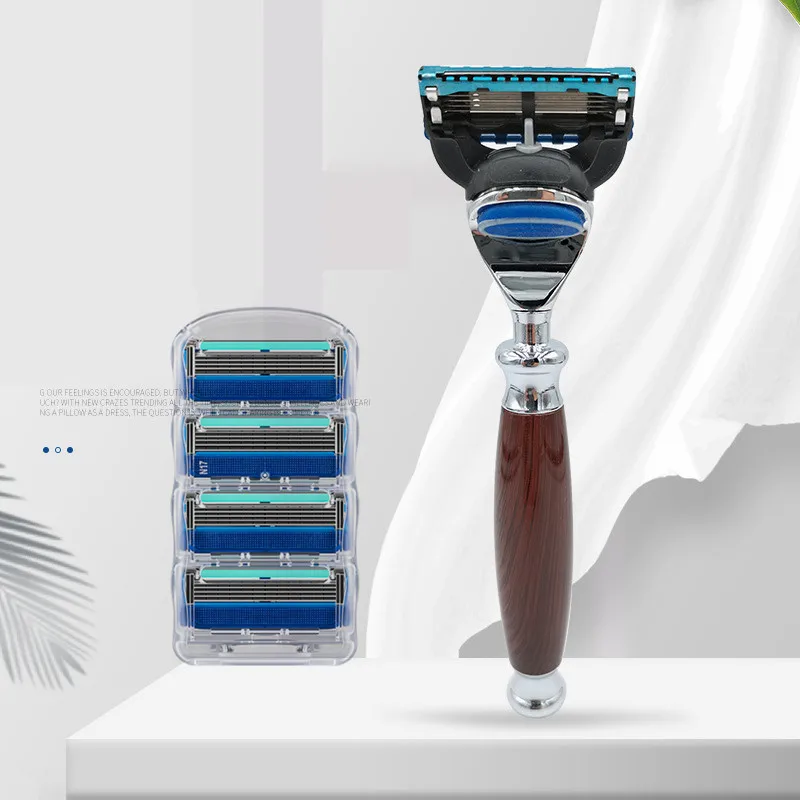 Бритва из Искусственного Дерева, Классическая Безопасная бритва с 5 краями для мужчин и женщин, удаление волос, 36 лезвий, ручная бритва
Бритва из Искусственного Дерева, Классическая Безопасная бритва с 5 краями для мужчин и женщин, удаление волос, 36 лезвий, ручная бритва