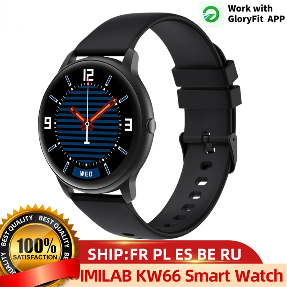 IMILAB KW66 Smart Watch Men Women Smartwatch Sports Fitness Tracker 24 Hours Heart Rate Sleep Monitor IP68 Waterproof Watches
IMILAB KW66 Smart Watch Men Women Smartwatch Sports Fitness Tracker 24 Hours Heart Rate Sleep Monitor IP68 Waterproof Watches
