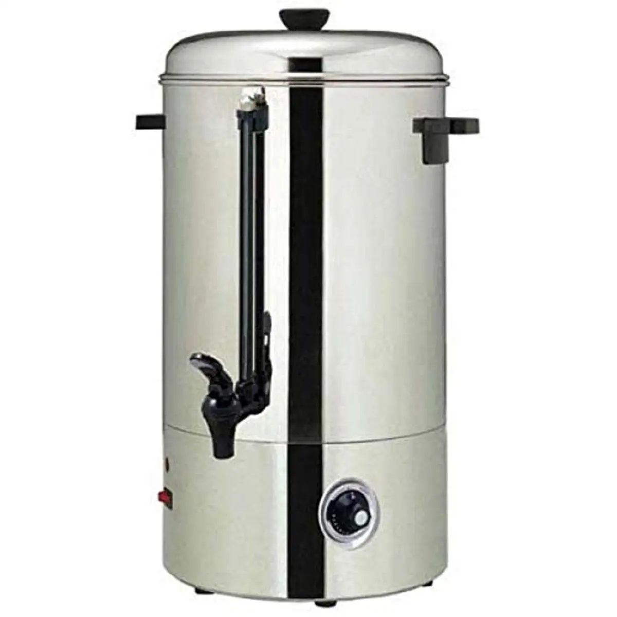 

Low Volume Manual Fill Hot Water Dispenser Boiler, 100-Cup, Stainless Steel, 120v, NSF, 6.25 Gallon