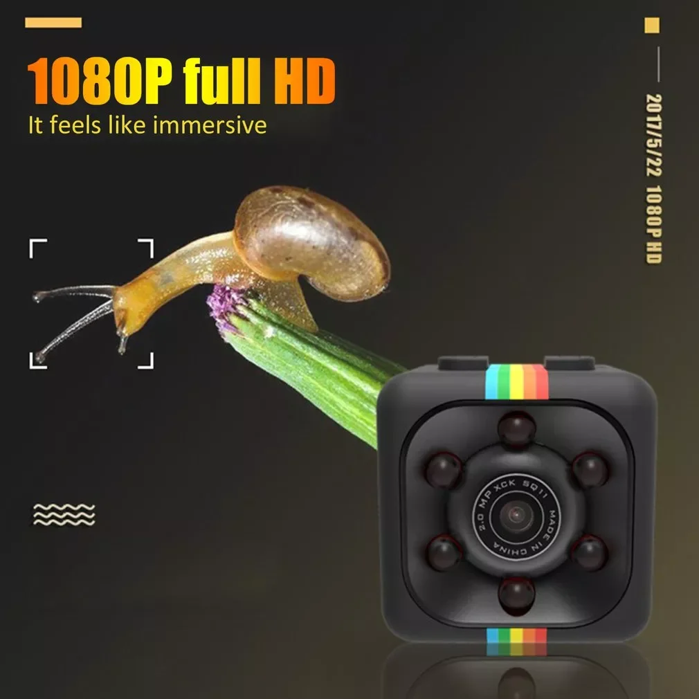 Mini Camera HD 960P/1080P Sensor Night Vision Camcorder Motion DVR Micro Camera Sport DV Video Small Camera Cam black color
Mini Camera HD 960P/1080P Sensor Night Vision Camcorder Motion DVR Micro Camera Sport DV Video Small Camera Cam black color