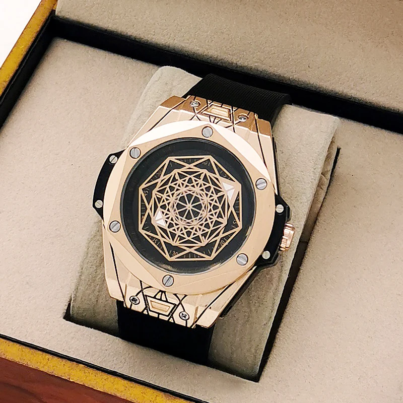 Watch Men's Personality Big Dial Student Trend Luminous Men's Fashion Rubber Band Men's Watch
Watch Men's Personality Big Dial Student Trend Luminous Men's Fashion Rubber Band Men's Watch