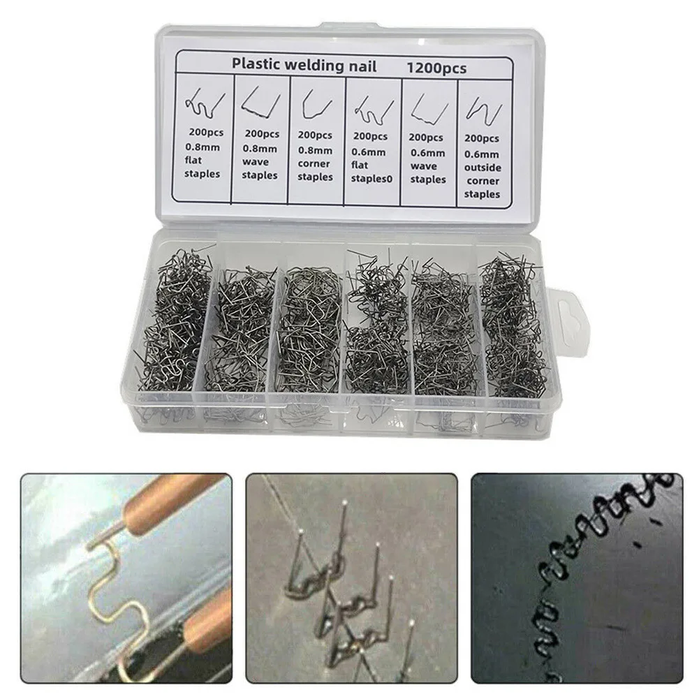 Staples Hot Stapler Factory Plastic Repair Machine Silver Welding 1200 Pcs 6 Types
Staples Hot Stapler Factory Plastic Repair Machine Silver Welding 1200 Pcs 6 Types