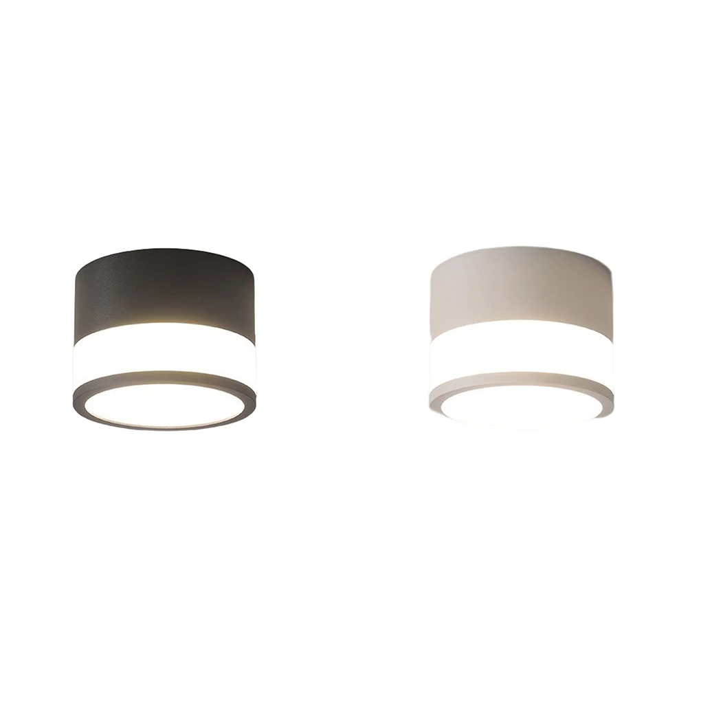 Home 8W Ceiling Light Hallway Metal Downlight Acrylic Lampshade Living Room Bedroom Spotlight Lighting Accessories Black
Home 8W Ceiling Light Hallway Metal Downlight Acrylic Lampshade Living Room Bedroom Spotlight Lighting Accessories Black