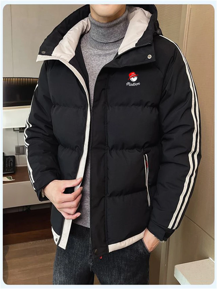 남성 골프웨어 Winter Golf Men Hooded Cotton Coat Warm Down Jacket Zipper Thick Windbreak Parka Plush Coat Male Men Malbon Golf Wear
남성 골프웨어 Winter Golf Men Hooded Cotton Coat Warm Down Jacket Zipper Thick Windbreak Parka Plush Coat Male Men Malbon Golf Wear