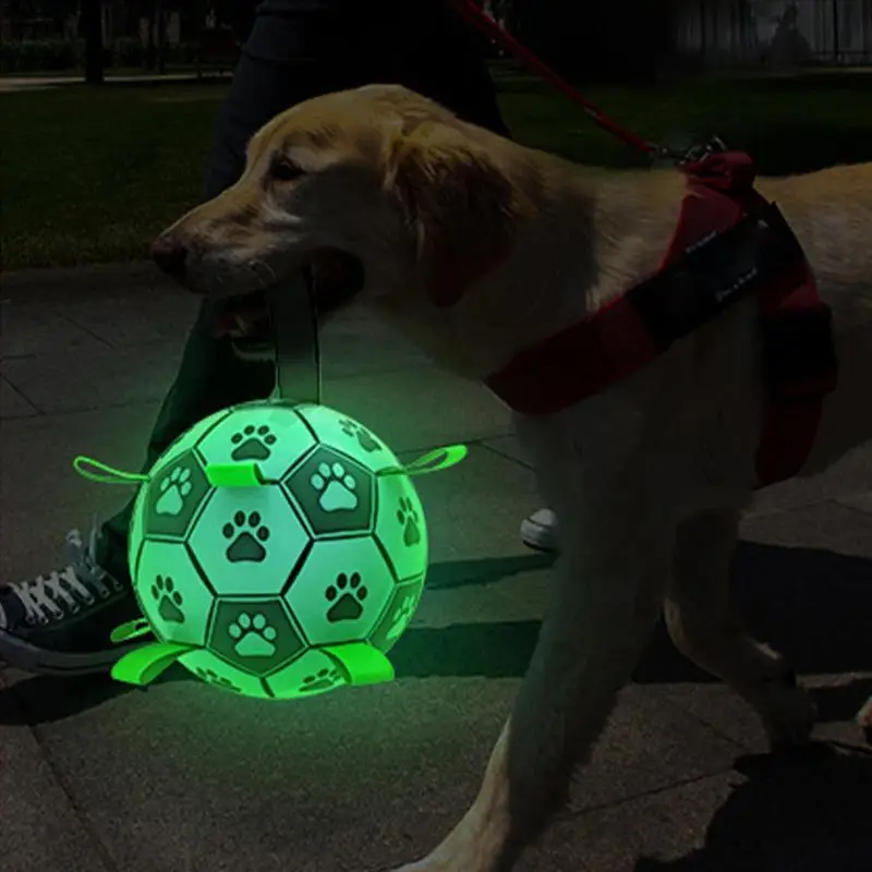 Pet Soccer Dog Training Toy Football with Tabs Durable Pet Training Accessories for Large and Medium Dogs Border Collie Corgi
Pet Soccer Dog Training Toy Football with Tabs Durable Pet Training Accessories for Large and Medium Dogs Border Collie Corgi