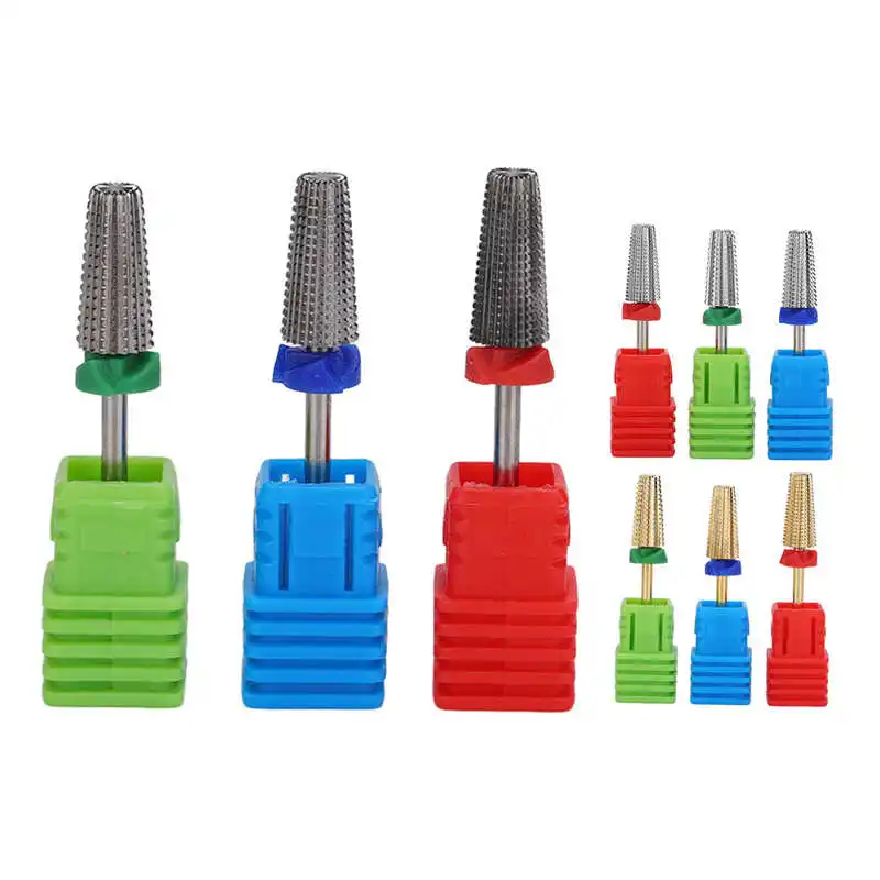 Nail Tungsten Carbide Drill Bits Sets Multi Function Nail Drill Bits Easy To Clean for Beginners for Manicure Pedicure for
Nail Tungsten Carbide Drill Bits Sets Multi Function Nail Drill Bits Easy To Clean for Beginners for Manicure Pedicure for