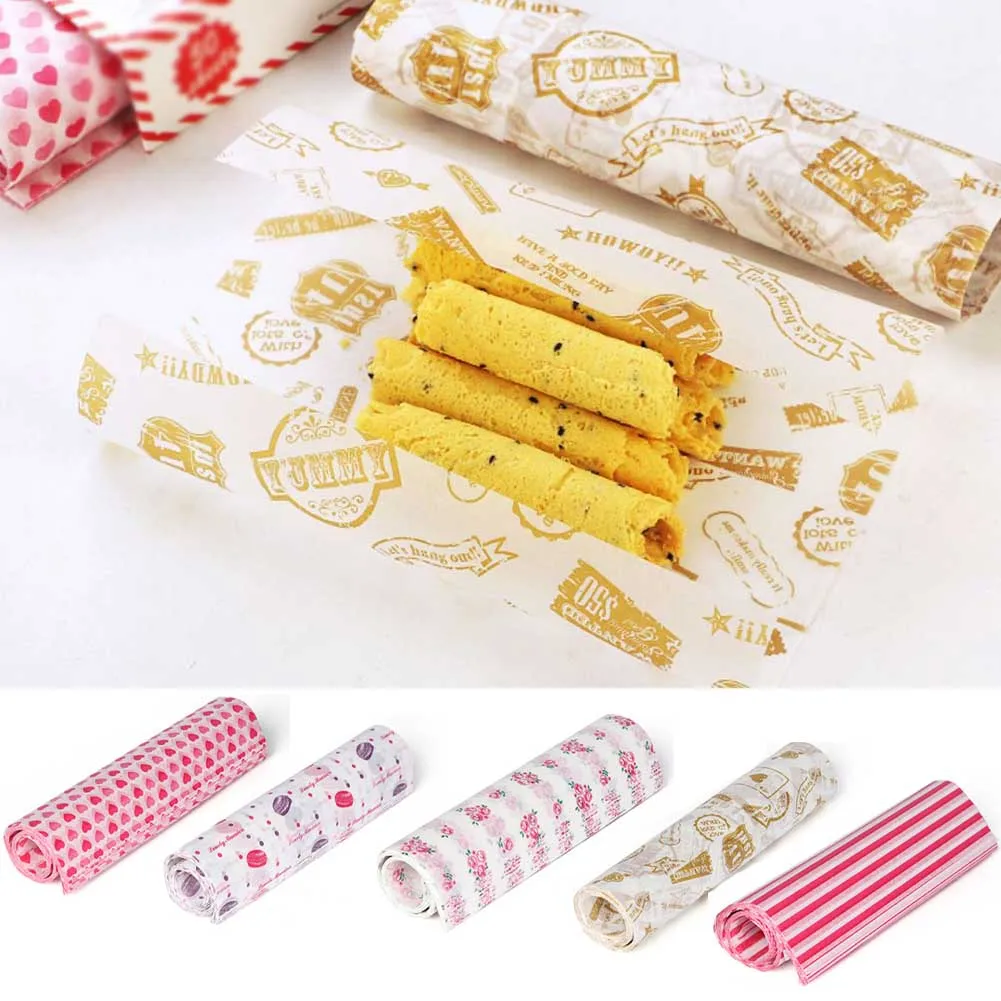 10/50 Sheets Oil-Proof Wax Paper Food Wrapper Paper Bread Sandwich Burger Fries Wrapping Baking Tools Fast Food Bread Oilpaper
10/50 Sheets Oil-Proof Wax Paper Food Wrapper Paper Bread Sandwich Burger Fries Wrapping Baking Tools Fast Food Bread Oilpaper