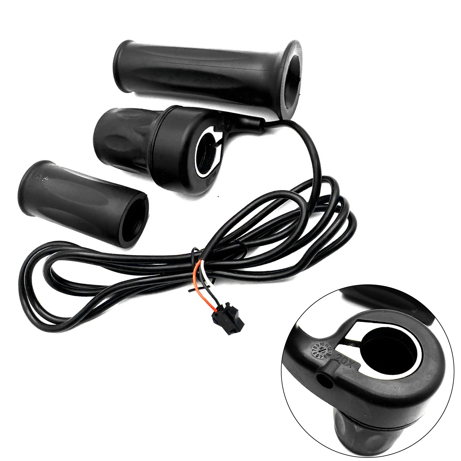 Functional Twist Throttle Ebike Hand Throttle 150cm 21.8mm Black Easy To Install Half Twist Throttle Scooter Ebike
Functional Twist Throttle Ebike Hand Throttle 150cm 21.8mm Black Easy To Install Half Twist Throttle Scooter Ebike