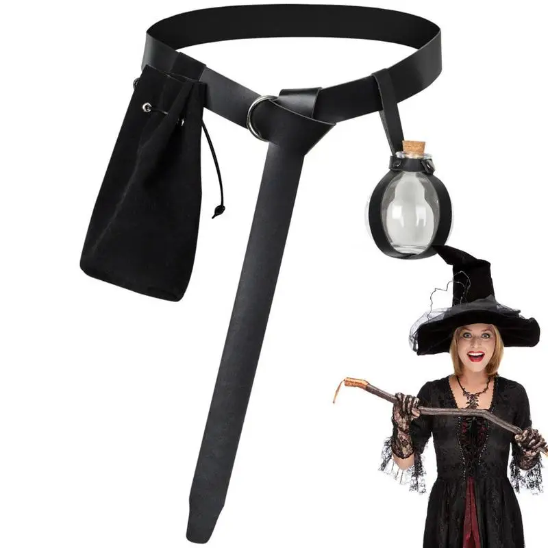 Halloween Witch Potion Glass Bottle Witch Costume Belt With Potion Bottles Portable Halloween Witch And Mens Wizard Potion
Halloween Witch Potion Glass Bottle Witch Costume Belt With Potion Bottles Portable Halloween Witch And Mens Wizard Potion