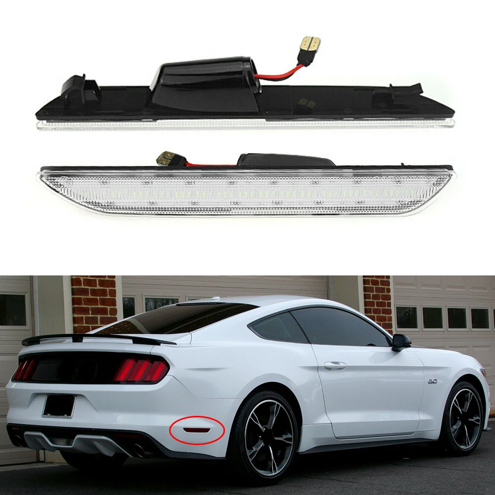 2pcs Car Side Marker Lights LED Rear Side Marker Lights For Ford Mustang 15-20 White Case And Lamps Car 12V
2pcs Car Side Marker Lights LED Rear Side Marker Lights For Ford Mustang 15-20 White Case And Lamps Car 12V