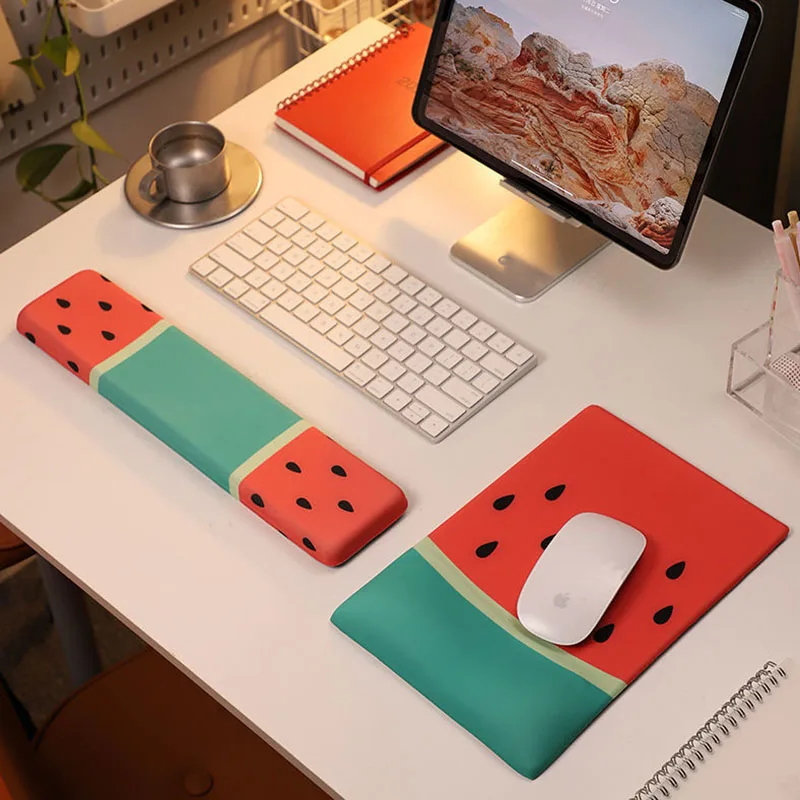 Cute Wrist Rest Mouse Pad Keyboard Hand Support Set 3D Office Gaming Laptop PC Mice Mat Memory Foam Girls Kawaii Mousepad
Cute Wrist Rest Mouse Pad Keyboard Hand Support Set 3D Office Gaming Laptop PC Mice Mat Memory Foam Girls Kawaii Mousepad
