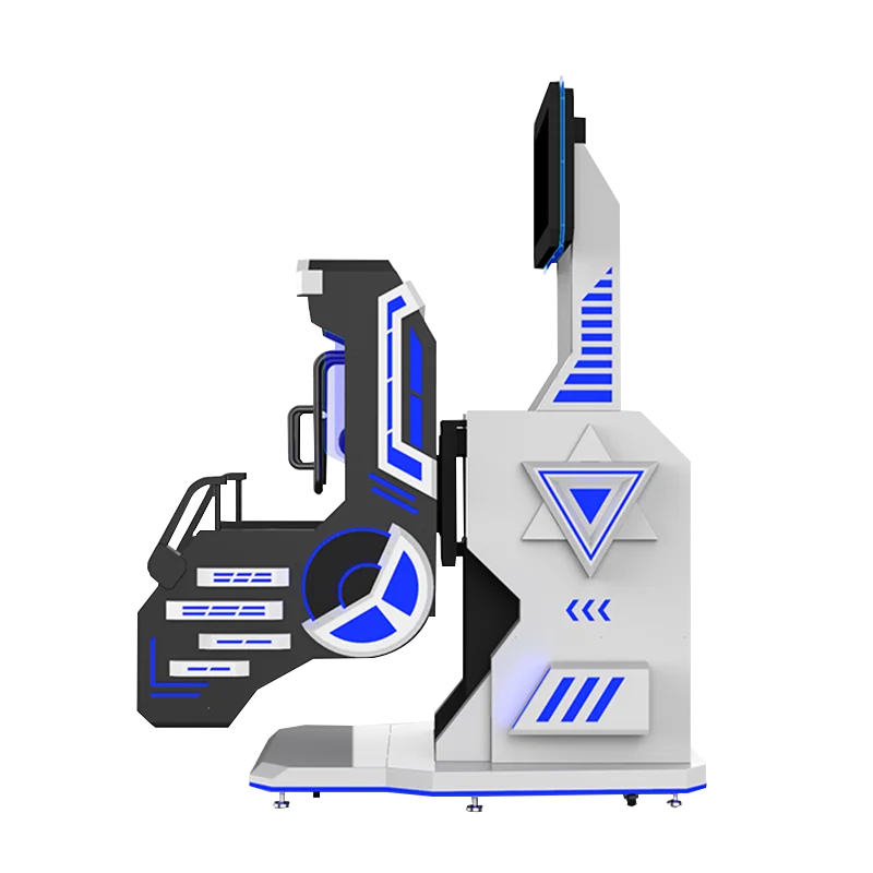 Popular Design 9D Virtual Reality Racing Games 360 Degree Rotation VR Motion Chair For Amusement Park 
Popular Design 9D Virtual Reality Racing Games 360 Degree Rotation VR Motion Chair For Amusement Park