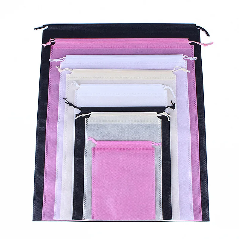 50pcs 16x20 25x30 35x45cm Non-woven Drawstring Bags Clothing And Shoes Dust-proof Heat-sealing Non-woven Bags Environmental Bag
50pcs 16x20 25x30 35x45cm Non-woven Drawstring Bags Clothing And Shoes Dust-proof Heat-sealing Non-woven Bags Environmental Bag