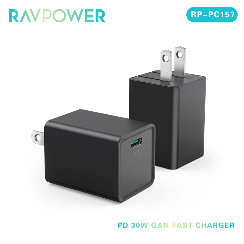 2pcsRAVPower PD 30W GaN fast charger type C wall charging head portable travel charger suitable for laptop Xiaomi iPhone 11 13
2pcsRAVPower PD 30W GaN fast charger type C wall charging head portable travel charger suitable for laptop Xiaomi iPhone 11 13