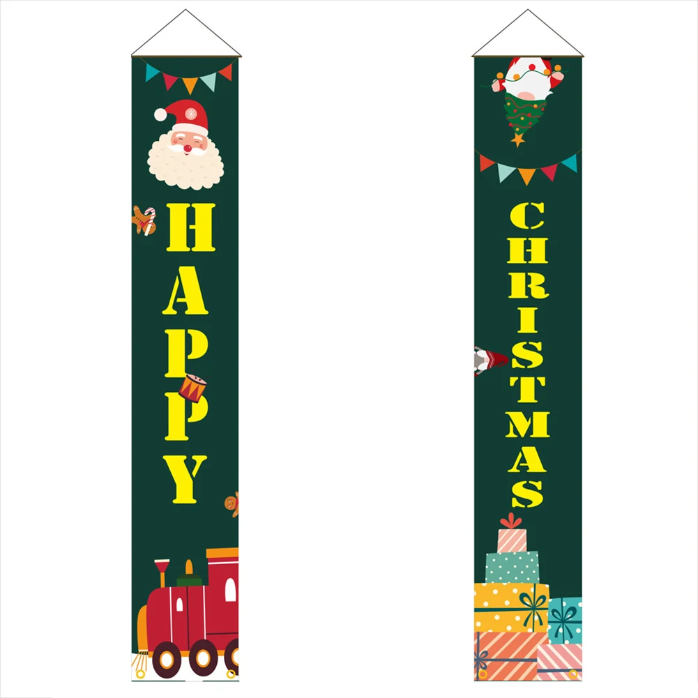 Enhance Christmas Atmosphere with Merry Christmas Banner Door Hanging Banner Flag Hanging Couplet Easy to Hang and Store
Enhance Christmas Atmosphere with Merry Christmas Banner Door Hanging Banner Flag Hanging Couplet Easy to Hang and Store