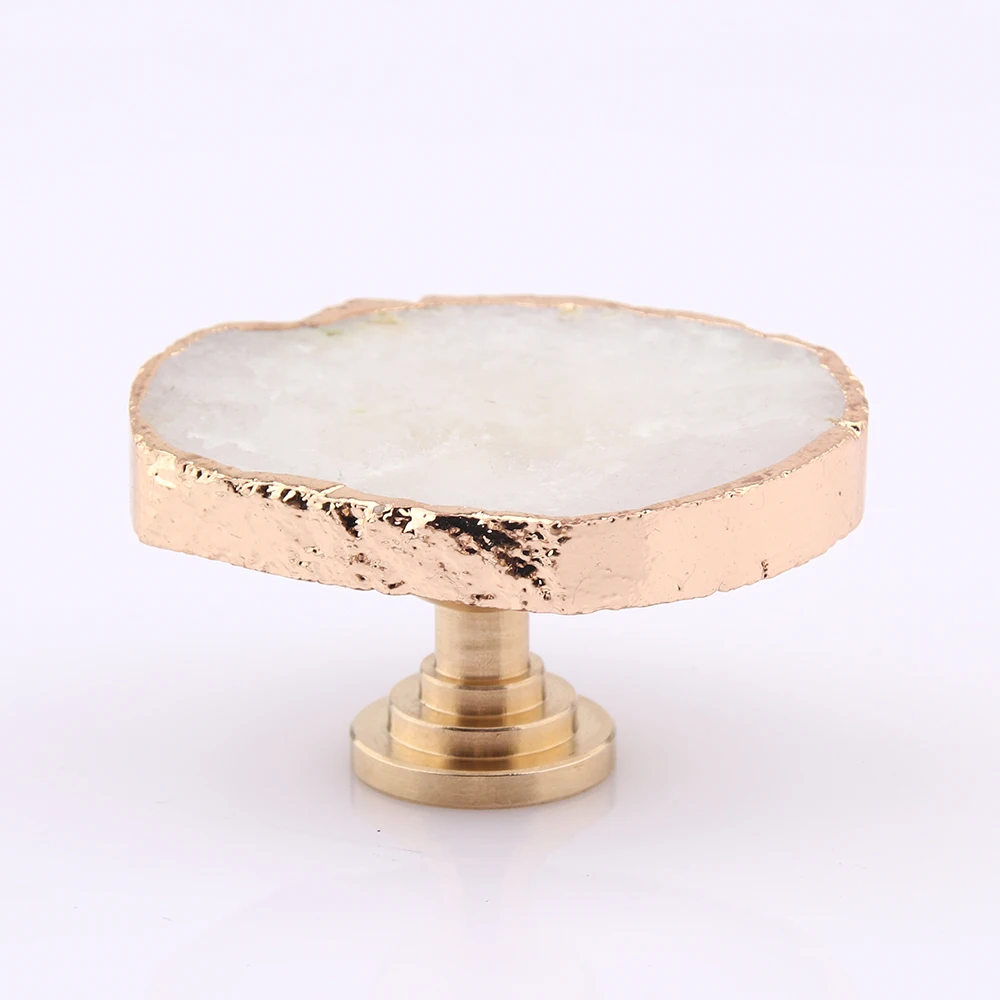 Ручка из натурального хрусталя, латунная руда с одним отверстием, Минималистичная натуральная, для ящиков, шкафов, дверных ручек, 1 шт 
Ручка из натурального хрусталя, латунная руда с одним отверстием, Минималистичная натуральная, для ящиков, шкафов, дверных ручек, 1 шт