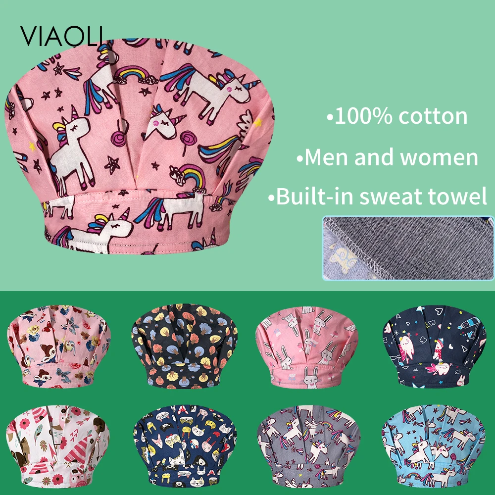 Wholesale Sushi Shop Cartoon Print Scrub Hat Adjustable Male Female Barber Shop Long Hair Adjustable Care Cleaning Service Hat
Wholesale Sushi Shop Cartoon Print Scrub Hat Adjustable Male Female Barber Shop Long Hair Adjustable Care Cleaning Service Hat