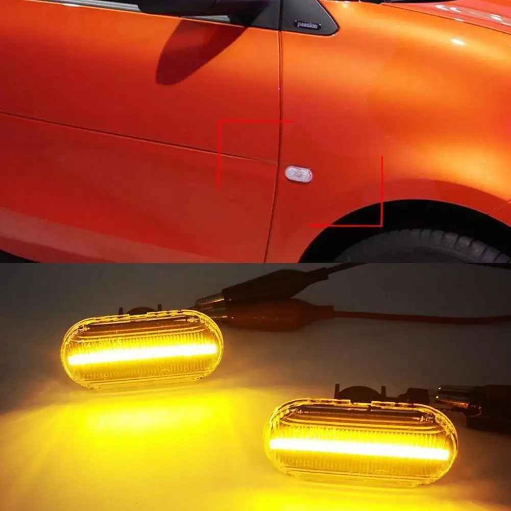 for VOLKSWAGEN VW Golf Golf3 / 4 / Bora Bora / Passat Passat / Lupo / / Charon LED Dynamic Turn Signal Light 2 Pcs
for VOLKSWAGEN VW Golf Golf3 / 4 / Bora Bora / Passat Passat / Lupo / / Charon LED Dynamic Turn Signal Light 2 Pcs