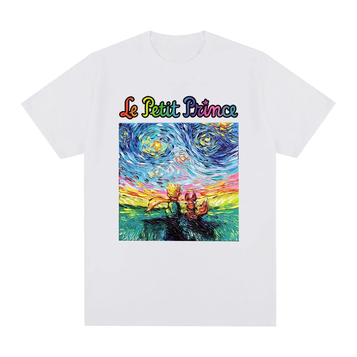 Le Petit Little Prince Van Gogh The Starry Night Vintage T-shirt Cotton Men T shirt New Tee Tshirt Womens Tops
Le Petit Little Prince Van Gogh The Starry Night Vintage T-shirt Cotton Men T shirt New Tee Tshirt Womens Tops