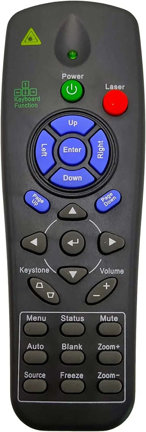 Remote Control for Eiki Projectors EK-400XA EK-400X EK-401WA EK-401W EK-402UA EK-402U EIP-U4700 EIP-W4600 EIP-X5500
Remote Control for Eiki Projectors EK-400XA EK-400X EK-401WA EK-401W EK-402UA EK-402U EIP-U4700 EIP-W4600 EIP-X5500