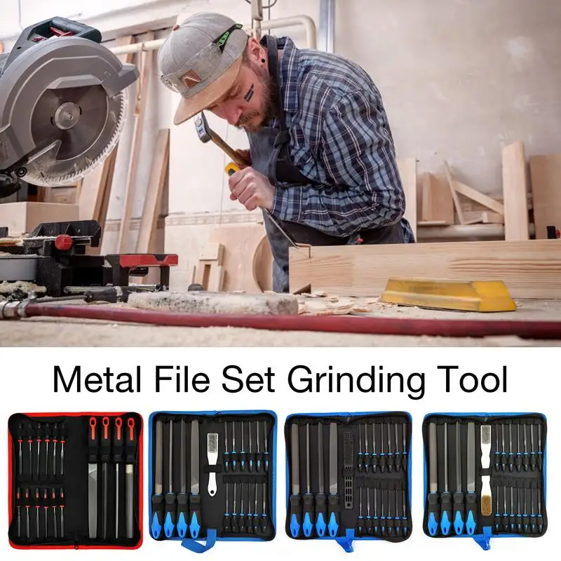 20Pcs Metal Hand File Set Kit Multi Repair Tools Metal Files Durable Portable Grinding Polishing Tool For Carpenters Workers
20Pcs Metal Hand File Set Kit Multi Repair Tools Metal Files Durable Portable Grinding Polishing Tool For Carpenters Workers