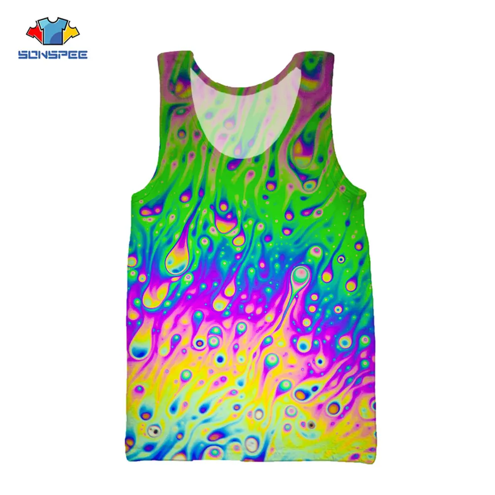SONSPEE New 3D Print Psychedelic Three-dimensional Graphic Tank Top Hipster Casual Abstract Funny Graffiti Sleeveless Vest Men
SONSPEE New 3D Print Psychedelic Three-dimensional Graphic Tank Top Hipster Casual Abstract Funny Graffiti Sleeveless Vest Men
