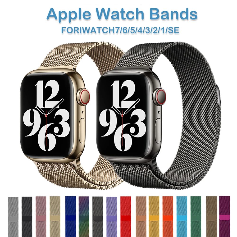 Ремешок из нержавеющей стали для apple watch band series 7 6 se 45 мм 44 мм 42 мм, металлический браслет для iWatch 5 4 3 pulseira 38 мм 40 мм 41 мм
Ремешок из нержавеющей стали для apple watch band series 7 6 se 45 мм 44 мм 42 мм, металлический браслет для iWatch 5 4 3 pulseira 38 мм 40 мм 41 мм