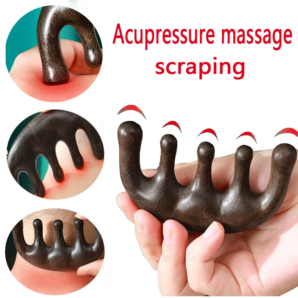 Sandalwood Natural Log Head Massager Shoulder Acupressure Points Neck Massage Comb Meridian Dredging Scalp Gua Sha Healthy Care
Sandalwood Natural Log Head Massager Shoulder Acupressure Points Neck Massage Comb Meridian Dredging Scalp Gua Sha Healthy Care