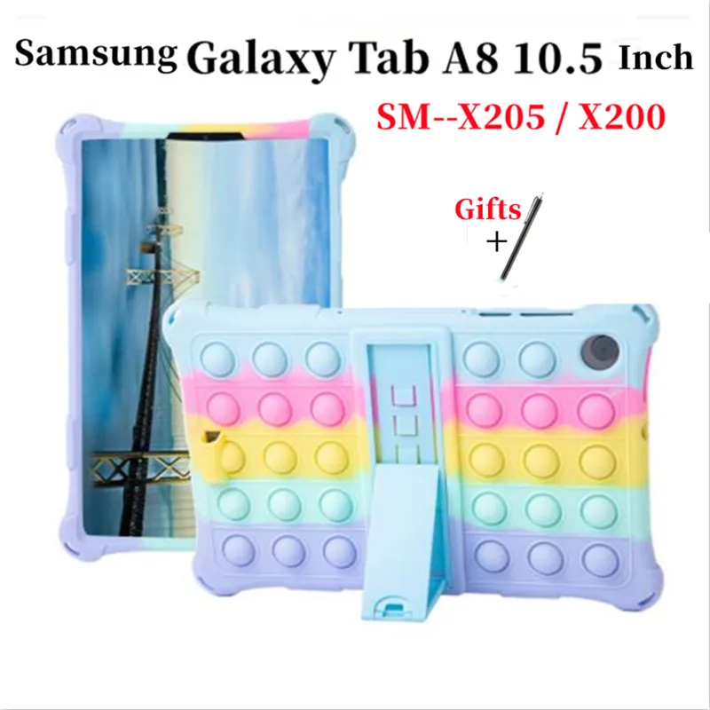 For Samsung Galaxy Tab A8 10.5 Case 2021 Tablet Cover For Samsung Galaxy Tab X200 X205 Case
For Samsung Galaxy Tab A8 10.5 Case 2021 Tablet Cover For Samsung Galaxy Tab X200 X205 Case