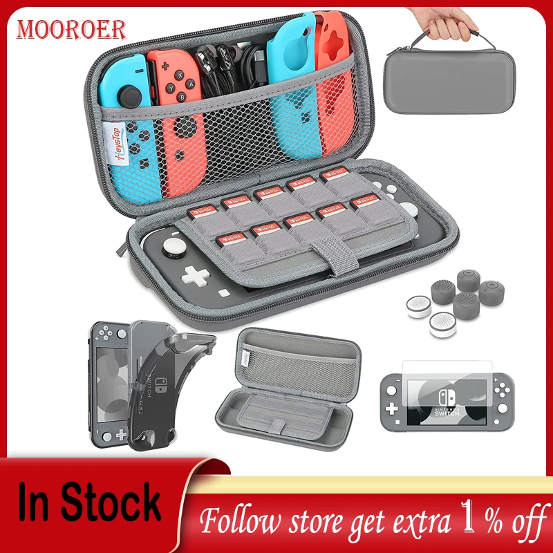 Чехол для переноски Mooroer, совместимый с Switch Lite, Чехол Для Switch Lite с мягким защитным чехлом из ТПУ, чехол для карт игр, 6 колпачков для захвата бо...
Чехол для переноски Mooroer, совместимый с Switch Lite, Чехол Для Switch Lite с мягким защитным чехлом из ТПУ, чехол для карт игр, 6 колпачков для захвата бо...