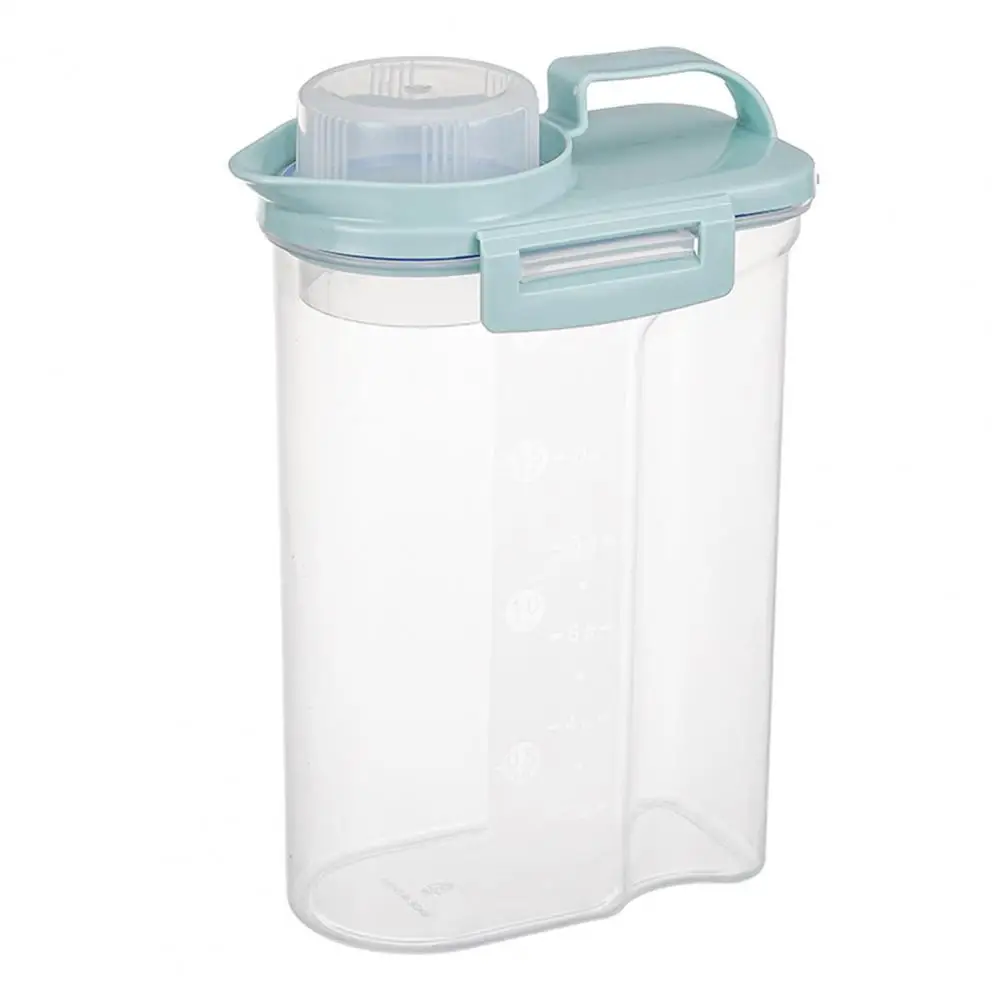 Practical Multigrain Sealed Jar Transparent Home Supplies Cereal Storage Tank Grain Storage Tank 1.5/2.5Kg
Practical Multigrain Sealed Jar Transparent Home Supplies Cereal Storage Tank Grain Storage Tank 1.5/2.5Kg