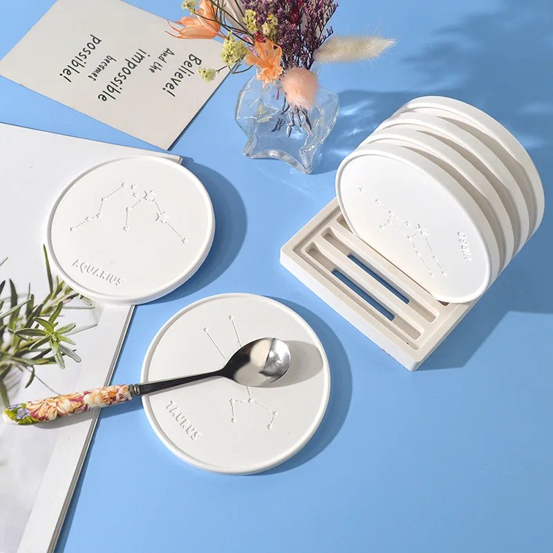 12 Pcs Zodiac Coaster Resin Molds Kit DIY Epoxy Casting Silicone Mould for Resin Cupmat Horoscope Pattern Coaster
12 Pcs Zodiac Coaster Resin Molds Kit DIY Epoxy Casting Silicone Mould for Resin Cupmat Horoscope Pattern Coaster