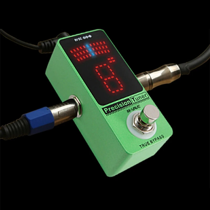 M-VAVE Precision Chromatic Tuner LED Display With True Bypass Metal Guitar Tuner Pedal
M-VAVE Precision Chromatic Tuner LED Display With True Bypass Metal Guitar Tuner Pedal