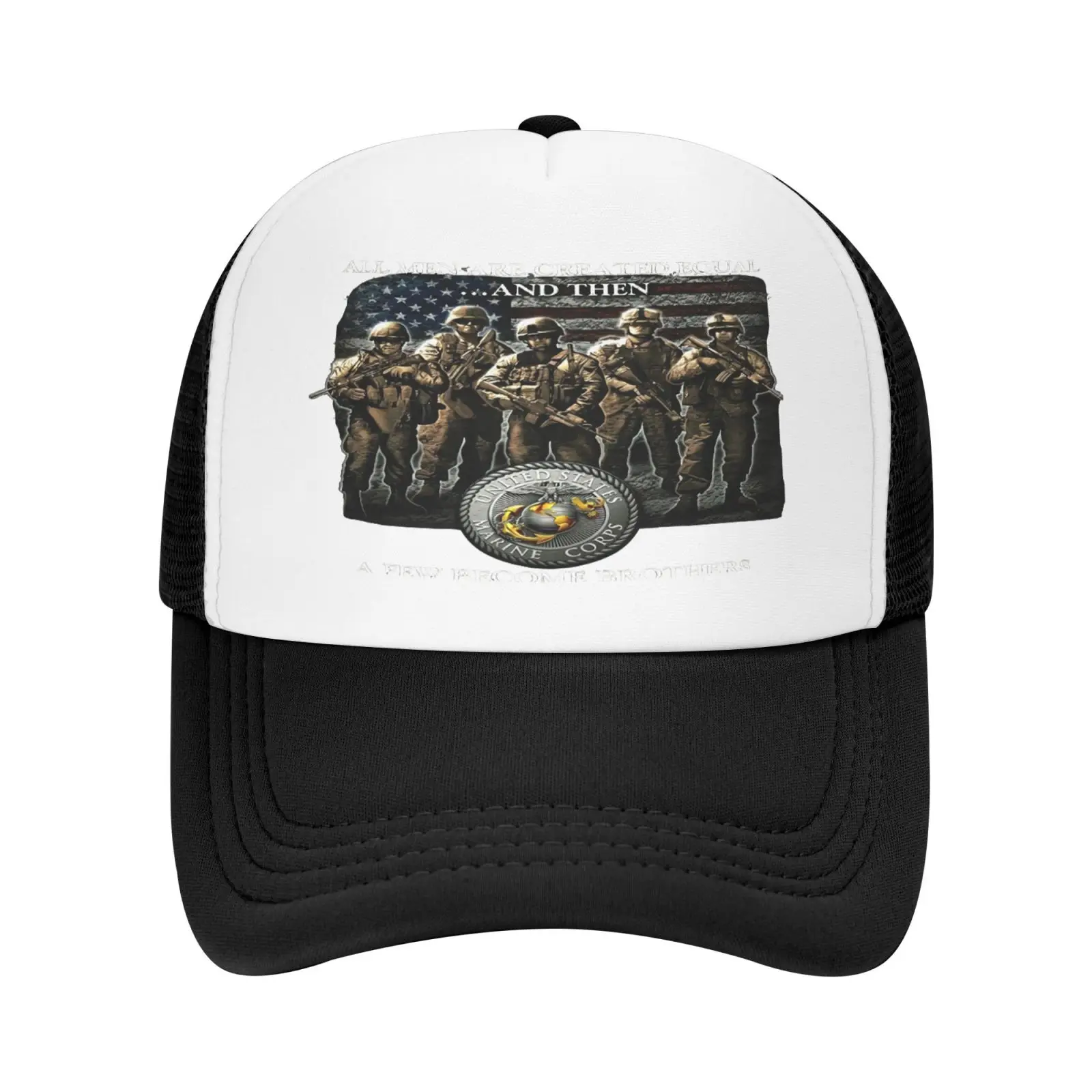 

Us Marines Cap Hat Beanie Women's Baseball Cap Custom Logo Beret Man Trucker Hat Knitted Balaclava Caps For Men Winter Cap Man
