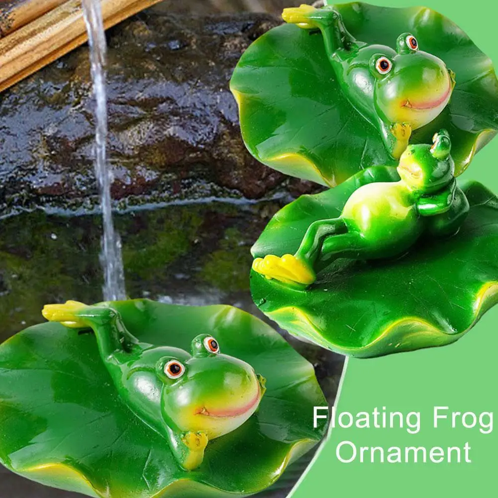 Creative Floating Frogs Statue Outdoor Garden Pond Decorative Cute Frog Sculpture For Home Desk Garden Decor Ornament C8D6 
Creative Floating Frogs Statue Outdoor Garden Pond Decorative Cute Frog Sculpture For Home Desk Garden Decor Ornament C8D6