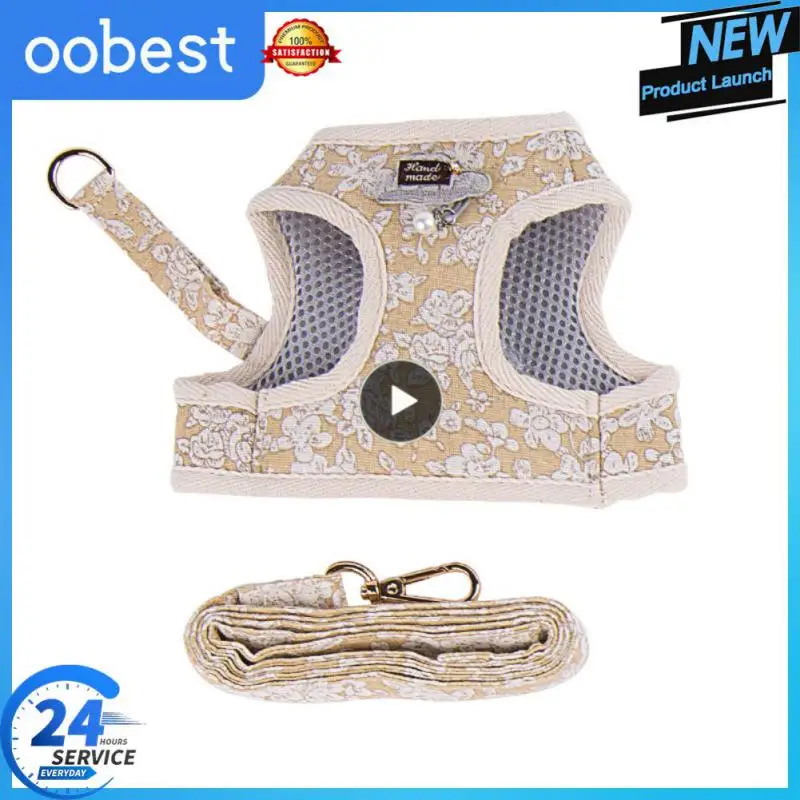 Adjustable Pet Harness Comfort Dog Accessories Cat Leash Cat Clothes Korean Floral Pattern Cats Accessories Vest Type Fashion
Adjustable Pet Harness Comfort Dog Accessories Cat Leash Cat Clothes Korean Floral Pattern Cats Accessories Vest Type Fashion