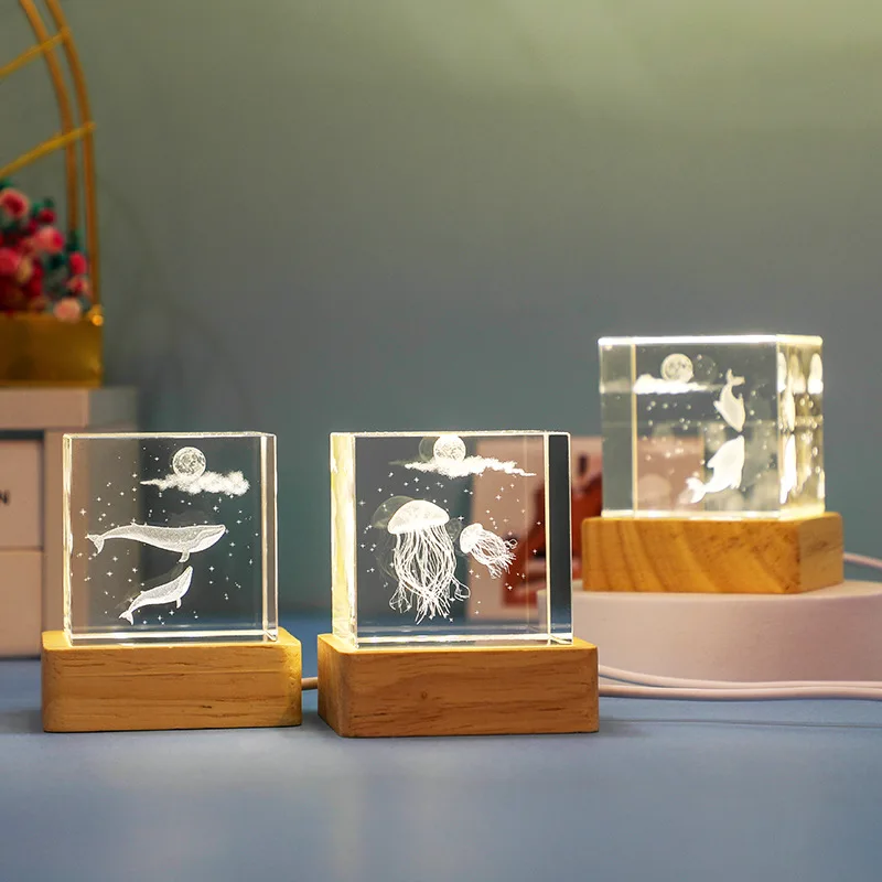 3D кубическая лампа, хрустальные светодиодсветодиодный ночники USB, морская жизнь, тематическая лампа, рождественские украшения для дома, спа...
3D кубическая лампа, хрустальные светодиодсветодиодный ночники USB, морская жизнь, тематическая лампа, рождественские украшения для дома, спа...
