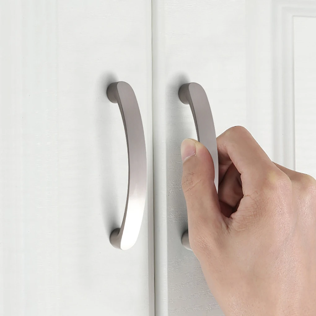 10 Pieces Aluminium Alloy Cabinet Handle Modern Anodized Anti-rust Easy Matching Wardrobe Cupboard Door Pull Handgrip Small
10 Pieces Aluminium Alloy Cabinet Handle Modern Anodized Anti-rust Easy Matching Wardrobe Cupboard Door Pull Handgrip Small