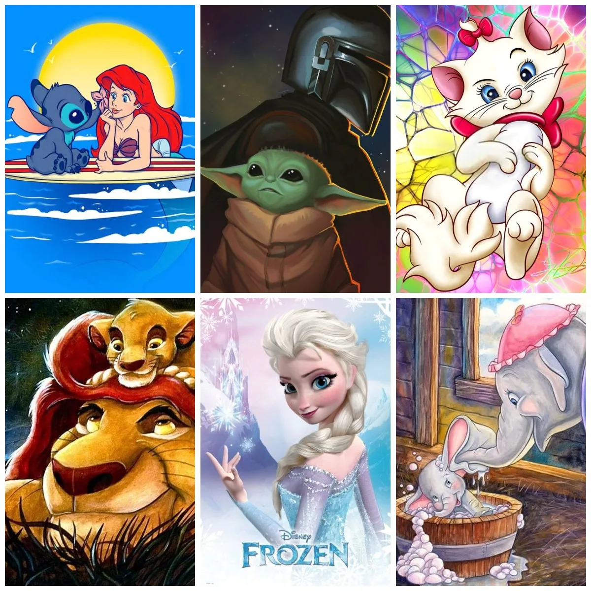 Disney Cartoon Fantasy Character 5D DIY Diamond Painting Animal Diamond Embroidery Cross Stitch Beads Mosaic Home Decor Gift
Disney Cartoon Fantasy Character 5D DIY Diamond Painting Animal Diamond Embroidery Cross Stitch Beads Mosaic Home Decor Gift