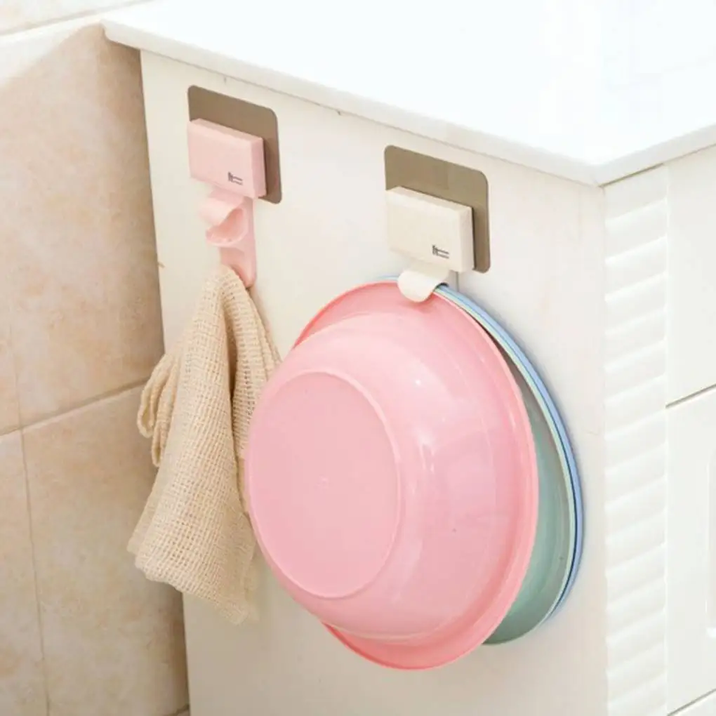 Wall Mounted Washing Basin Organizer Holder Self-adhesive Pot Hanger Bathroom Storage Rack
Wall Mounted Washing Basin Organizer Holder Self-adhesive Pot Hanger Bathroom Storage Rack