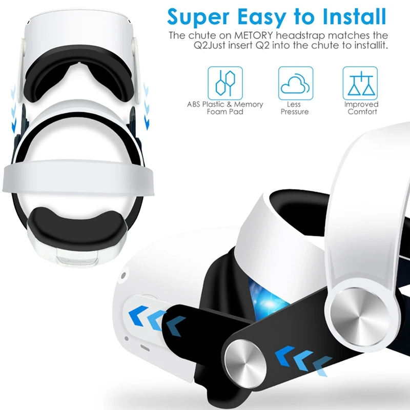 For Oculus Quest 2 Head Strap VR Adjustable Rechargeable Headset VR Glass Accessories Mount Face Padding VR Stand 
For Oculus Quest 2 Head Strap VR Adjustable Rechargeable Headset VR Glass Accessories Mount Face Padding VR Stand
