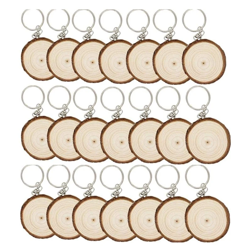 20 Pack Unfinished Wood Slices Keychain Blank Hand-Painted Wooden Keychain Creative Christmas Pendant DIY Wood Keychain
20 Pack Unfinished Wood Slices Keychain Blank Hand-Painted Wooden Keychain Creative Christmas Pendant DIY Wood Keychain