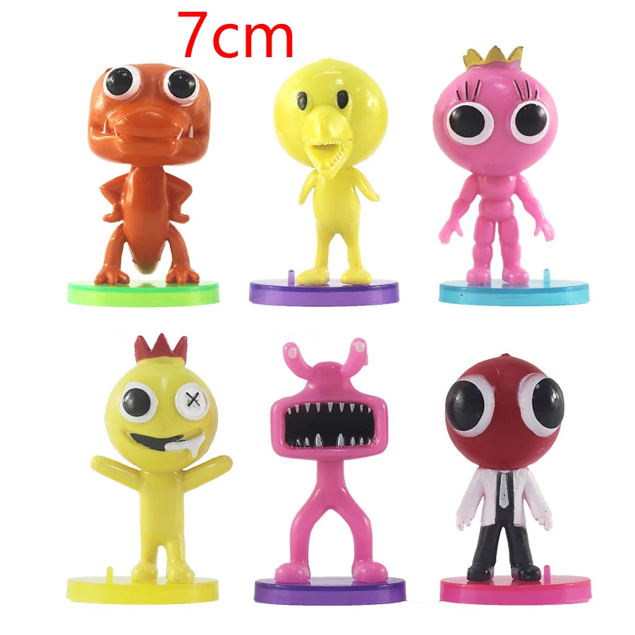 Rainbow Friends Anime Cartoon Game Character Doll Kawaii Blue Monster Animal Toys For Kids Fans 6/8/12Pcs/set
Rainbow Friends Anime Cartoon Game Character Doll Kawaii Blue Monster Animal Toys For Kids Fans 6/8/12Pcs/set