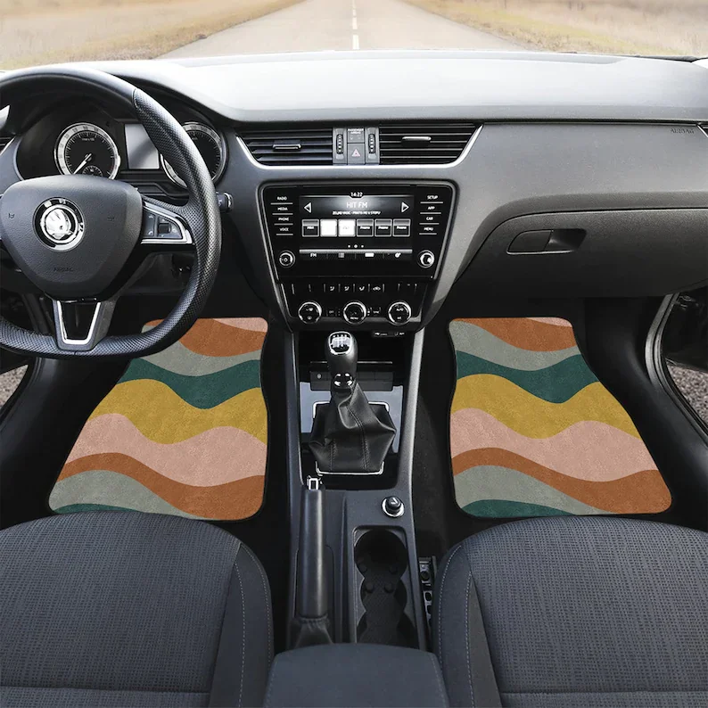 Retro Vintage Wave Car Floor Mats, Hippie Car Mat, Car Accessories Gift, Stoner Gift, Retro Car Accessories, Interior Car Decor,
Retro Vintage Wave Car Floor Mats, Hippie Car Mat, Car Accessories Gift, Stoner Gift, Retro Car Accessories, Interior Car Decor,