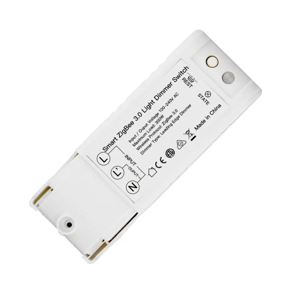 AC100-240V Smart ZigBee3.0 Light Dimmer Switch Smart Home Modification Remote Voice Control Smart Light Dimmer
AC100-240V Smart ZigBee3.0 Light Dimmer Switch Smart Home Modification Remote Voice Control Smart Light Dimmer