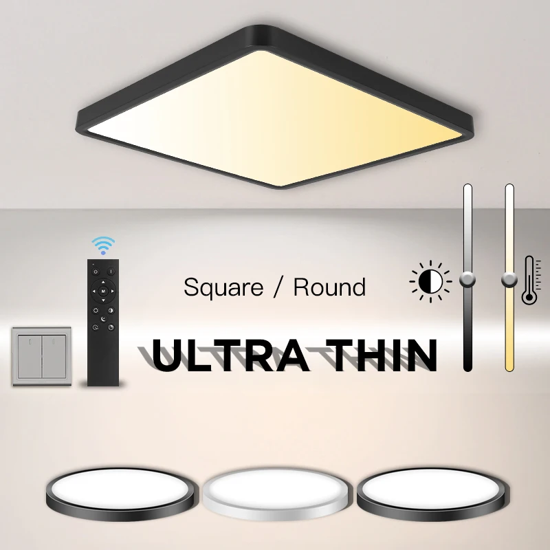 Led Ceiling Lamp Modern Ceiling Light Remote Control Dimmable Square Ceiling Lights Indoor lighting For Living Room Bedroom
Led Ceiling Lamp Modern Ceiling Light Remote Control Dimmable Square Ceiling Lights Indoor lighting For Living Room Bedroom